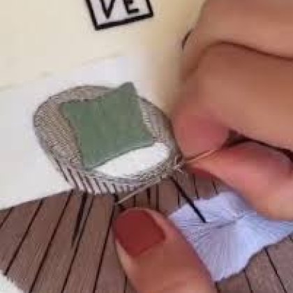 Tissage et broderie